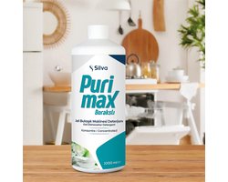 Silva - Purimax - Gel Vaatwasmiddel - 1000ml - Glansspoelmiddel -Vegan