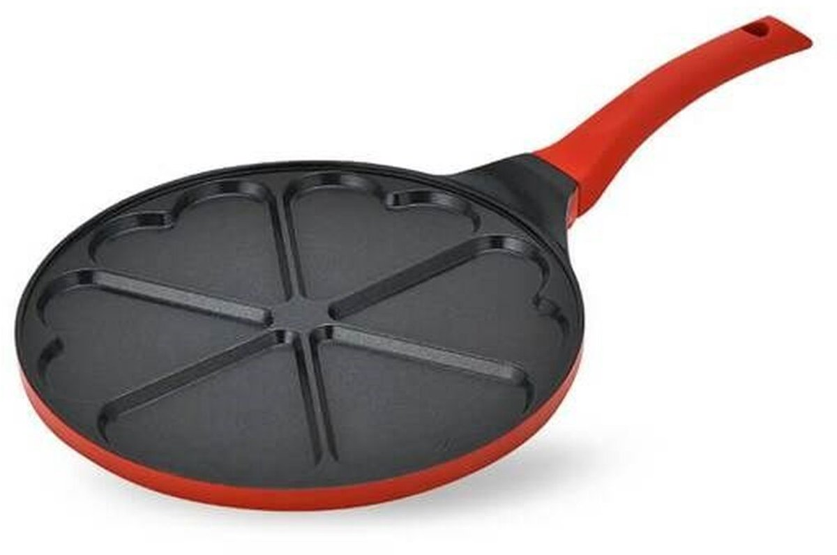 Pan Feel Maestro MR-1222-A Zwart Rood Aluminium Ø 26 cm