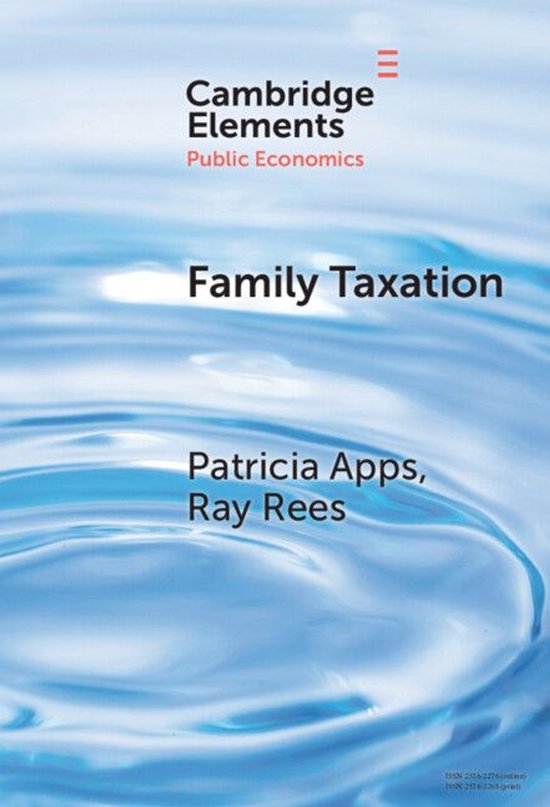 Elements in Public Economics - Family Taxation - cover