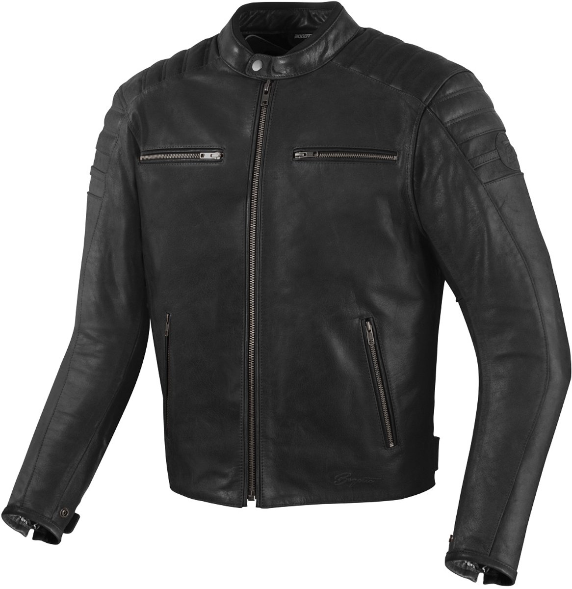 Bogotto B-Nimble Zwart Leren Motorjas - Jas