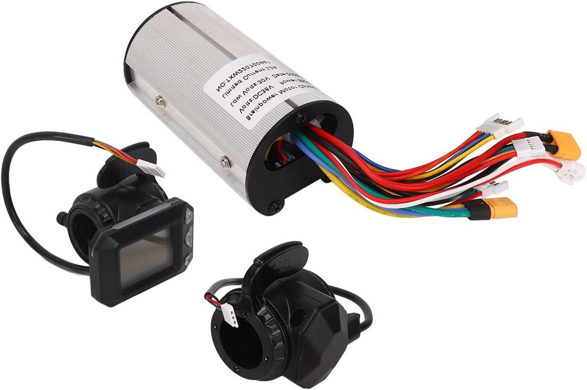 Controller motor borstelloze 5-6in 350W 12A Real Time Display Kit 36V voor DC motoren scooters