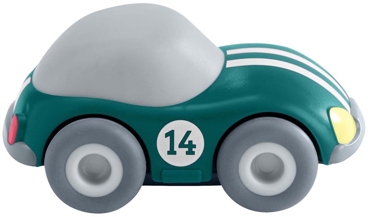 Haba Kullerbu Houten Knikkerbaan - Groene Racewagen
