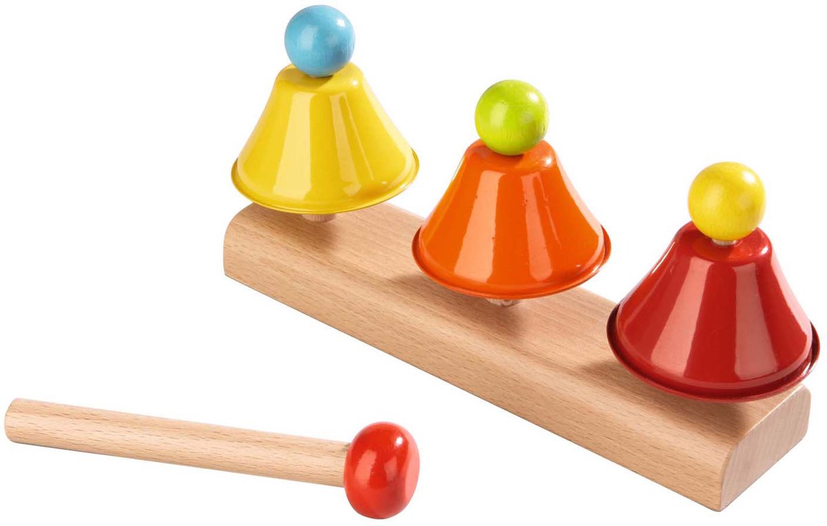Haba Muziekinstrumenten Kleuterspeelgoed Klokkenspel — afbeelding 4