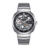 Heritor Automatic Magnus horloge met roestvrijstalen band - zilver
