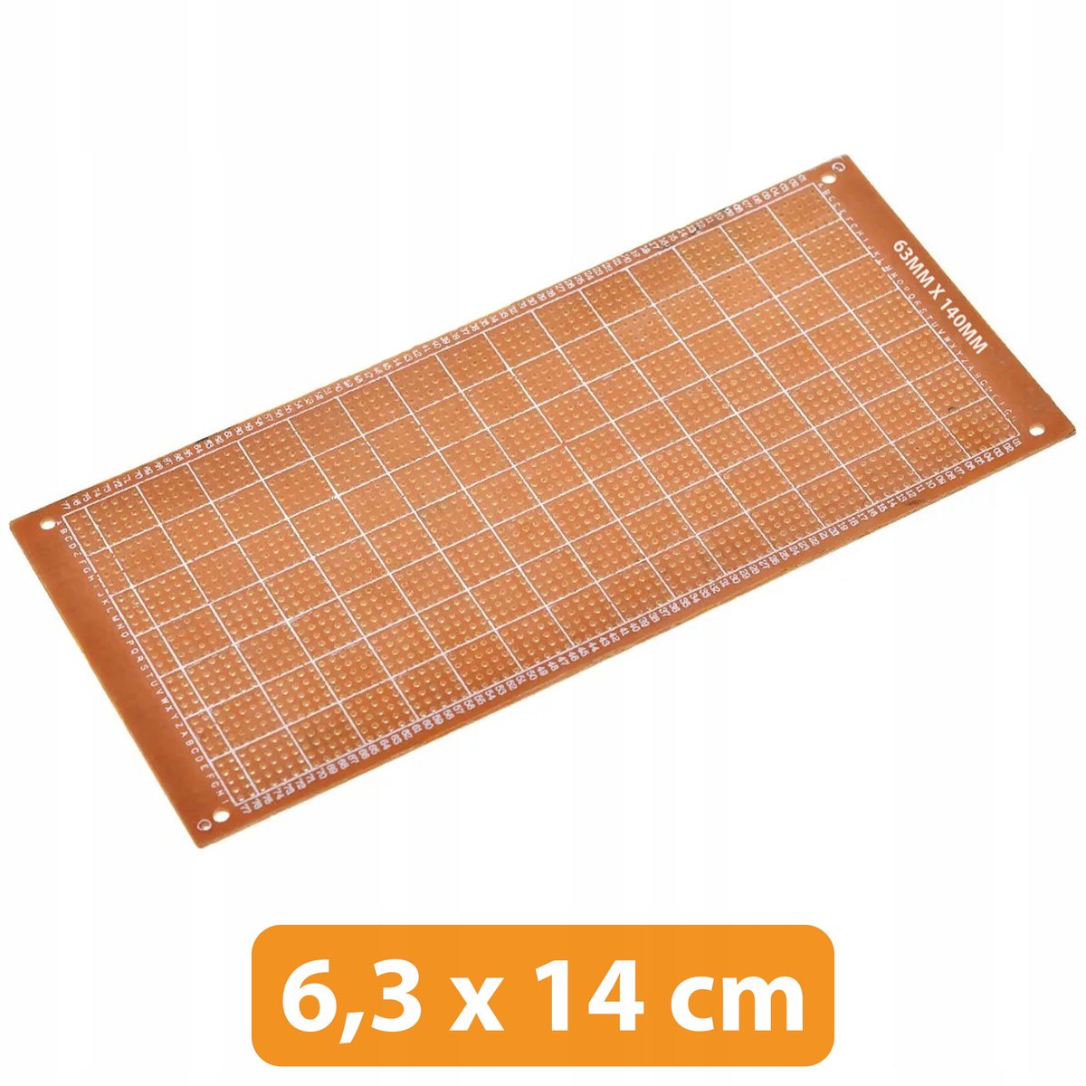 Enkelzijdig universeel prototype-inzetstuk 63 x 140 mm