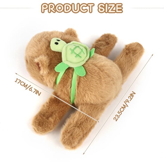 MEZHEN Klikarmband voor kinderen, vos, pluche dier, klikarmbanden, knuffeldier, snap-armband, klaparmband, cadeautje, kinderverjaardag, Kerstmis MEZHEN Klikarmband voor kinderen, vos, pluche dier, klikarmbanden, knuffeldier, snap-armband, klaparmband, cadeautje, kinderverjaardag, Kerstmis