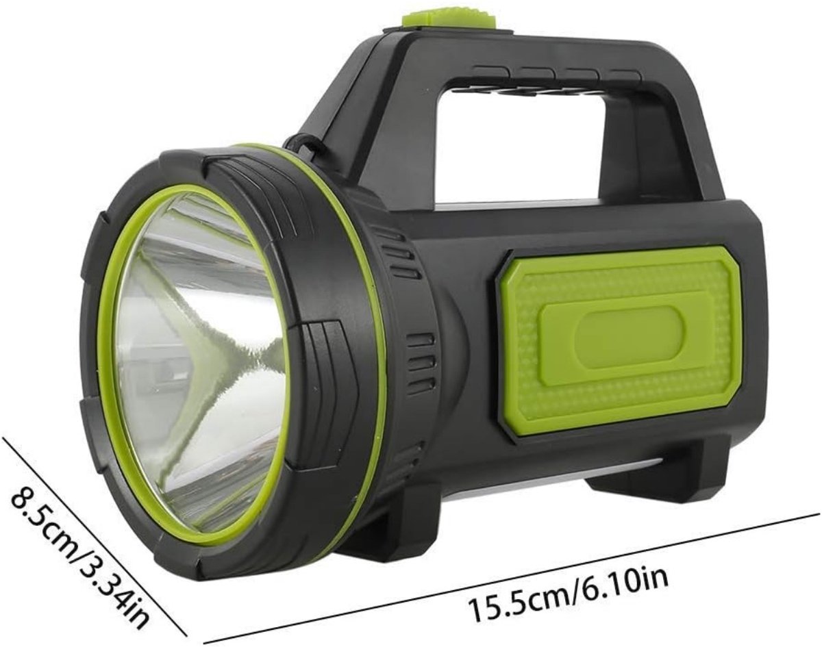 Ultra krachtige USB oplaadbare LED-zaklamp - 135.000 lumen - 6000mAh - met zijlicht - hoog vermogen - waterdichte zaklamp - geschikt voor noodgevallen wandelen, kamperen en jagen — cadeau in Sport & Outdoor - foto 2