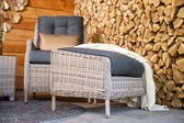 Garden Impressions Santa Rosa relax tuinstoel met voetenbank - vintage willow