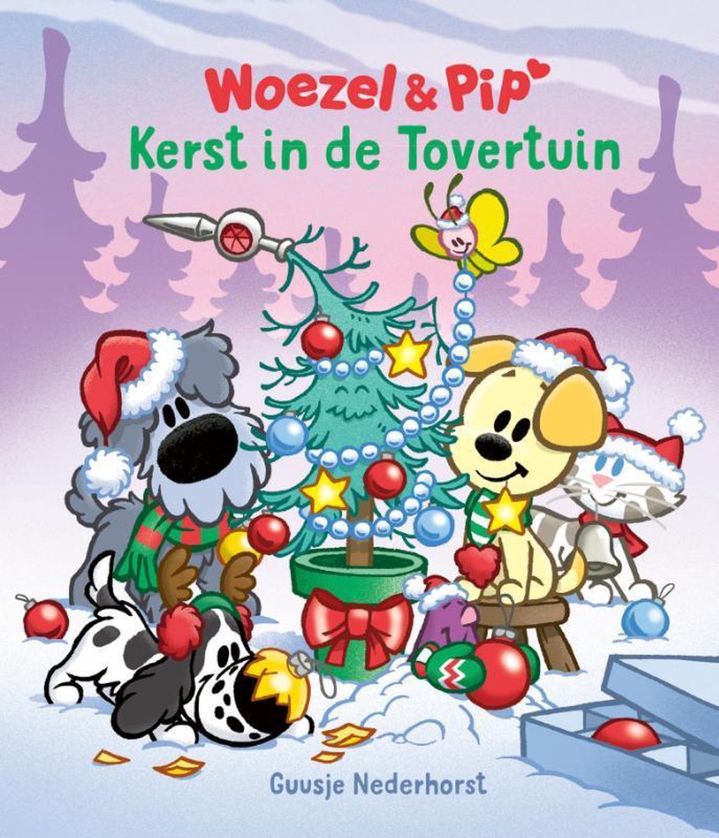pit Geld rubber Calligrapher Woezel & Pip - Kerst in de Tovertuin, Guusje Nederhorst | 9789025876487 |  Boeken | bol.com