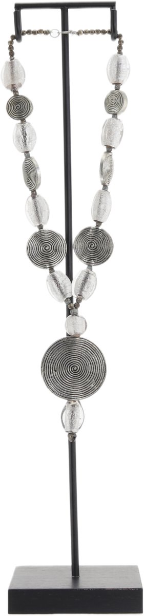 Behave Atelier Noir - Decoratieve Ketting Standaard - Incl. Handgemaakte Ketting - Luxe Woondecoratie - Boho Ibiza/Balinese stijl - 45 cm