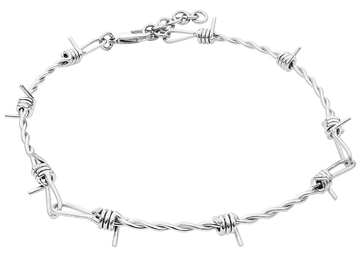 Goedkoopste etNox hard and heavy Barbed Wire Halsketting standaard Unisex