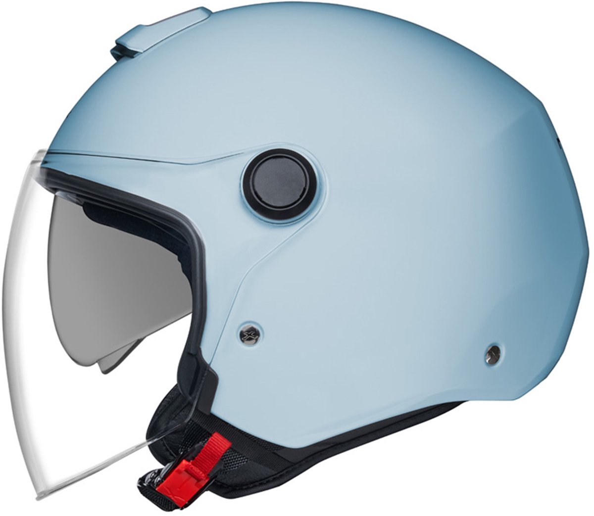 Nexx Y.10 Plain Pastel Blauw Jet Helm - Helm