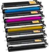Print-Equipment Toner cartridge / Alternatief Promo pakket 5 toner Brother  TN-230 (C,M,Y,2 x BK) | Brother DCP-9010CN/ HL 3070CW/ HL-3040CN/ MFC-9120C
