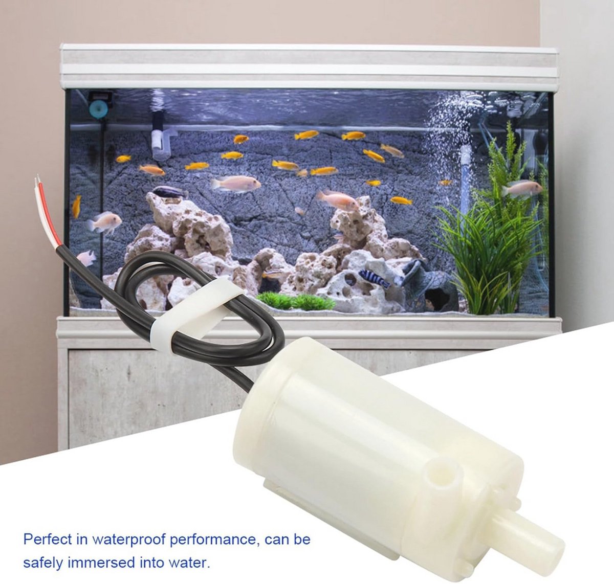 Relentless Gear Mini Dompelpomp voor Aquarium en Tuin thumbnail 3