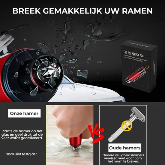PUWOWYE 2 In 1 Gordelsnijder, Noodhamer, Stuks Veiligheidshamer Met Noodhamer Testglas Om Te Oefenen Auto Gordelsnijder Voor En Bussen 1653290157 PUWOWYE 2 In 1 Gordelsnijder, Noodhamer, Stuks Veiligheidshamer Met Noodhamer Testglas Om Te Oefenen Auto Gordelsnijder Voor En Bussen 1653290157
