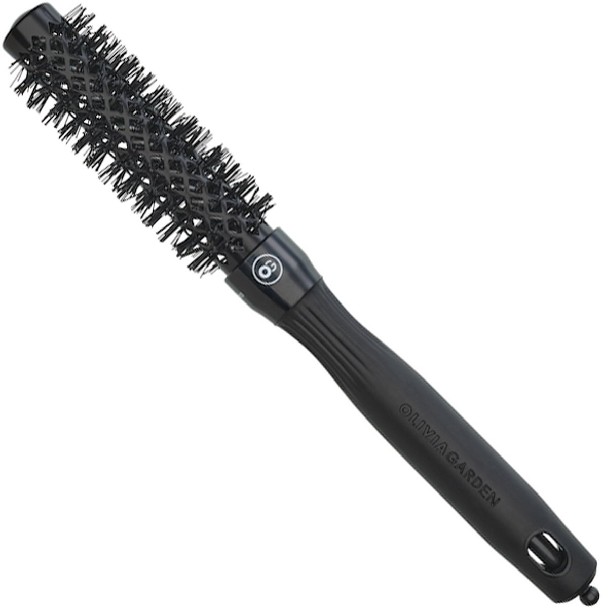 Olivia Garden Expert Blowout Shine Föhnborstel Zwart