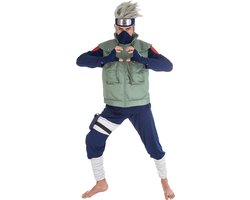 CHAKS - Naruto Kakashi Hatake kostuum voor mannen - Small