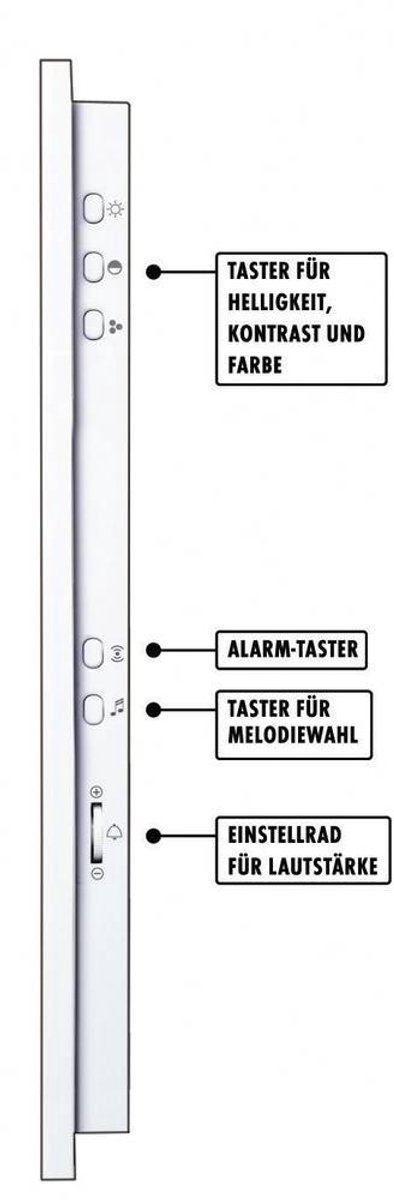 m-e modern-electronics VDV-503 WW Binnenunit - Kabelgebonden en Wit — afbeelding 2