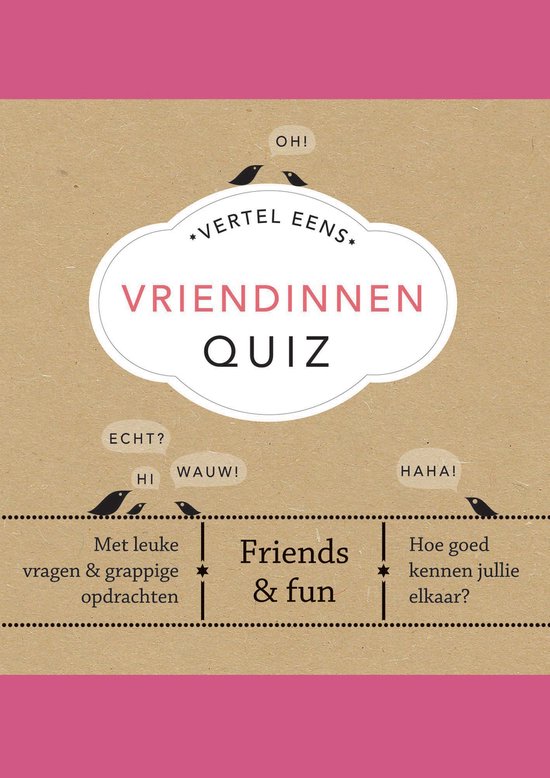 Vriendinnen Quiz