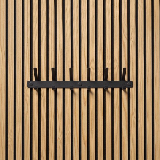 Gedotec Patère panneau mural moderne | Pliable Patère | Noir Patère Gedotec Patère panneau mural moderne | Pliable Patère | Noir Patère