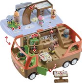 Klorofil De Camper Speelset - Interactief Kinderspeelgoed - Met figuur uit de walrus familie - Vanaf 1.5 jaar - 3-Delig - Kunststof