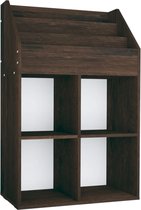 vidaXL-Kindertijdschriftenrek-71x30x114-cm-bewerkt-hout-gerookt-eiken