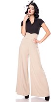 Belsira - Marlene Wijde broek - 2XL - Beige