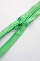 Fijne rits polyester helder groen 15cm - niet-deelbaar stevige rits