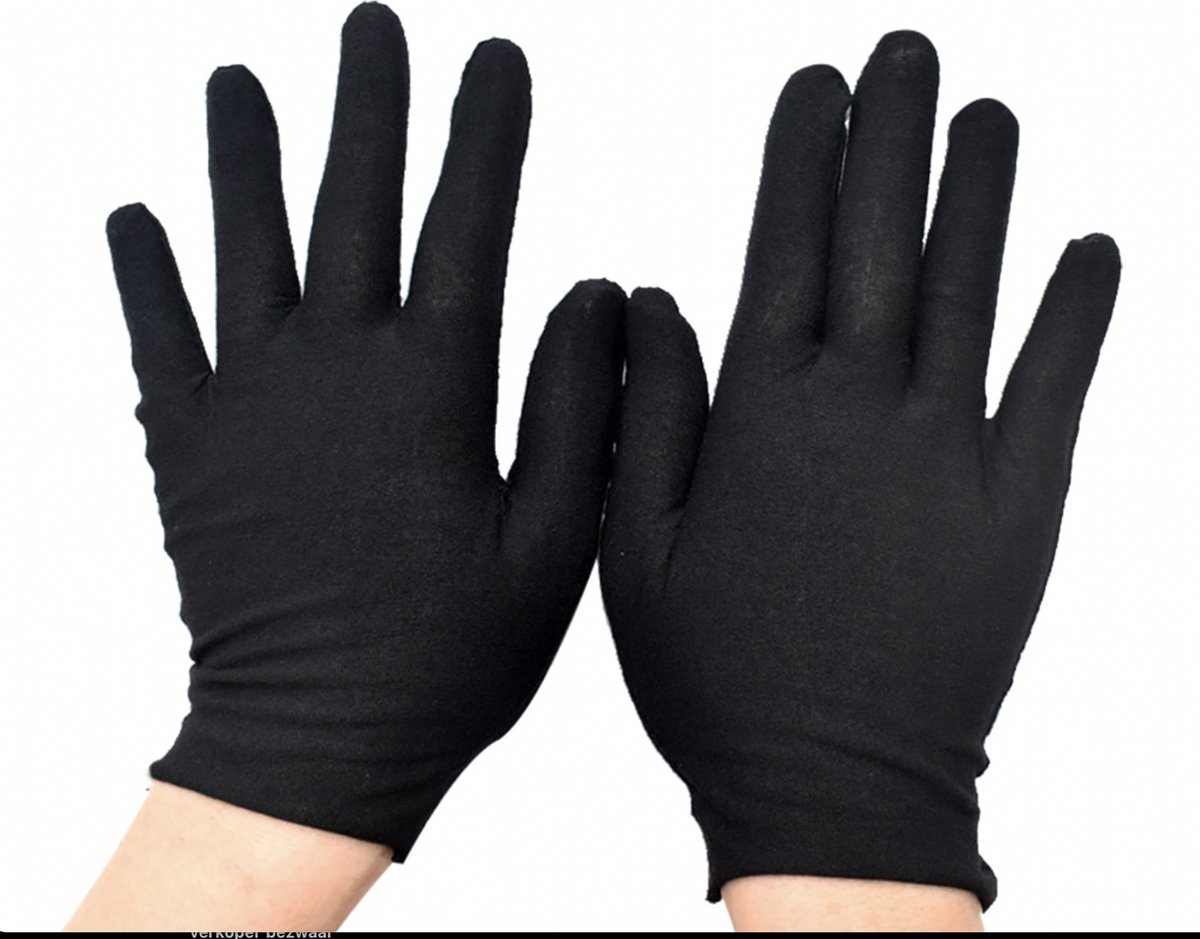 werkhandschoenen munt sieraden werknemer etiquette handschoen - Gloves  Cotton -... | bol.