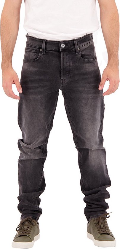 G-Star RAW Jeans 3301 Slim Jeans 51001 B479 A800 Antic Charcoal Taille Homme - W36 X L32