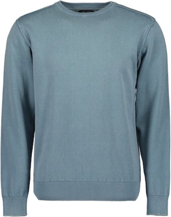 Blue Seven heren trui - sweater heren - jeansblauw - 376413 - maat XL