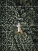 IXXI Airplane Home - Wanddecoratie - Fotografie - 120 x 160 cm