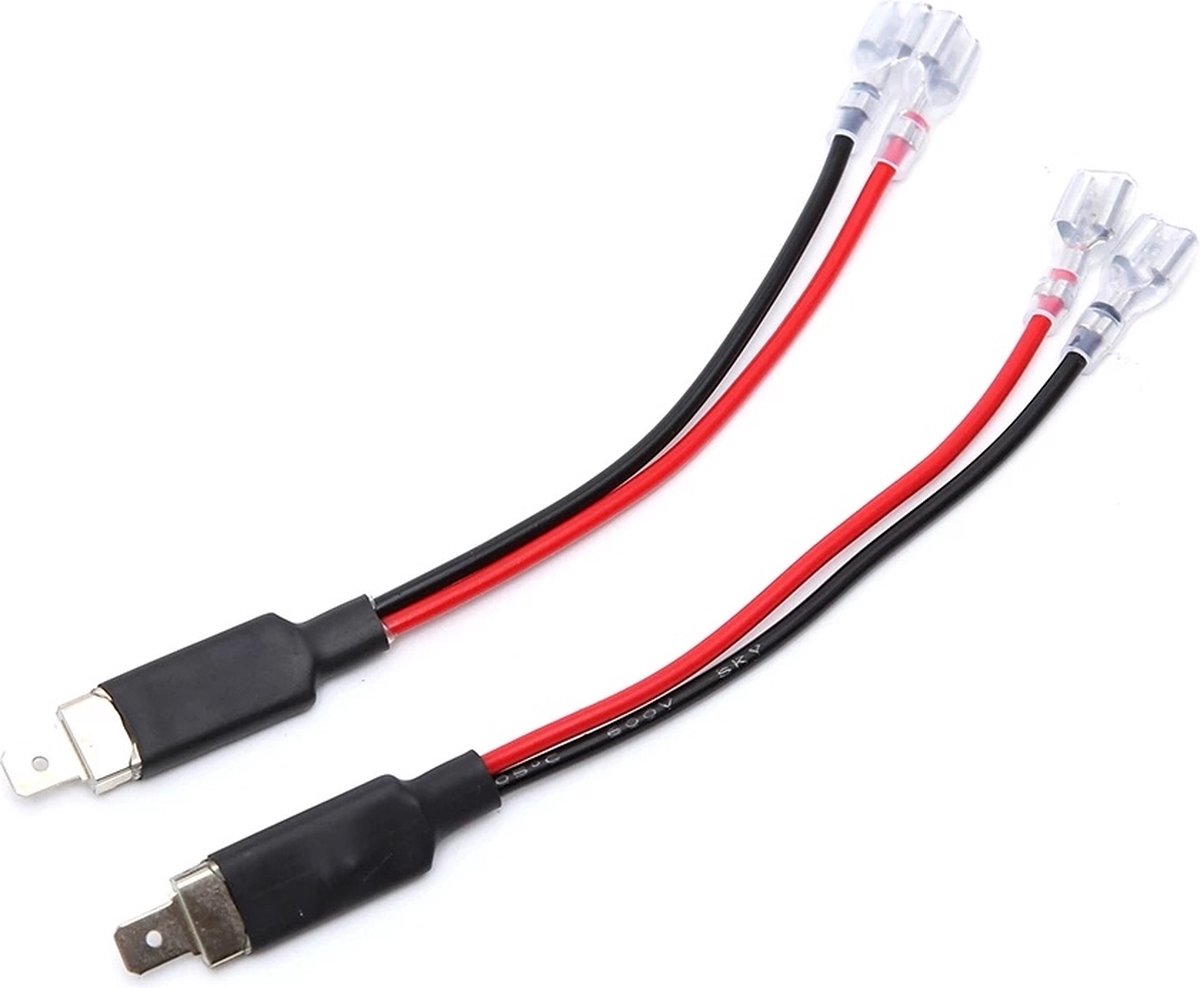 VCTparts H1 LED Adapter Converter Bedrading Kabel voor HID Koplampen (set) - VCTparts