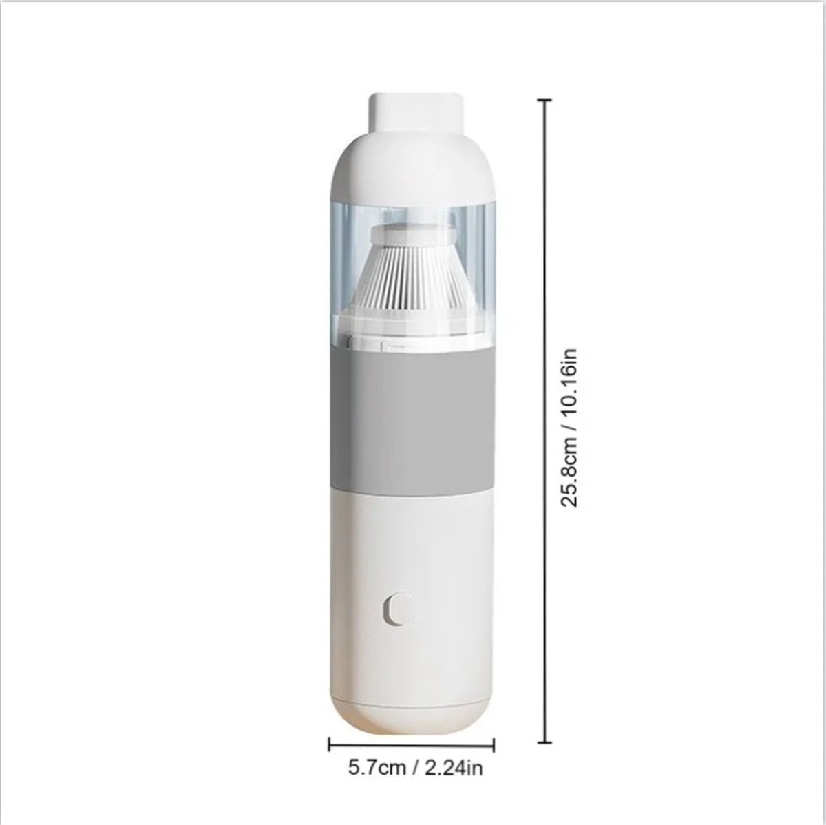 auto stofzuiger draadloos - handstofzuiger - zonder zak - vacuum cleaner - oplaadbare handheld - draadloos - – foto 4