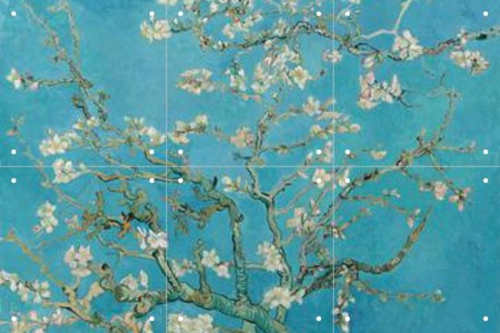 IXXI Amandelbloesem - Vincent van Gogh - Wanddecoratie - 40 x 60 cm
