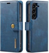 DG.MING 2-in-1 Book Case & Back Cover - Geschikt voor Samsung Galaxy S23 Hoesje - Blauw