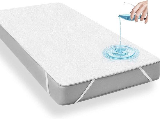 Twillie Kussensloop waterdicht, 50 x 90 cm, set van 2 stuks, Aegis, Oeko-Tex -gecertificeerd, kussenbeschermer met ritssluiting, ademend, hypoallergeen, anti-mijt, antibacterieel