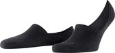 FALKE Step High Cut onzichtbare antislip kousenvoetjes duurzaam katoen footies heren zwart - Maat 39-42