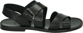 Vanni V3514 - Heren sandalen - Kleur: Zwart - Maat: 43