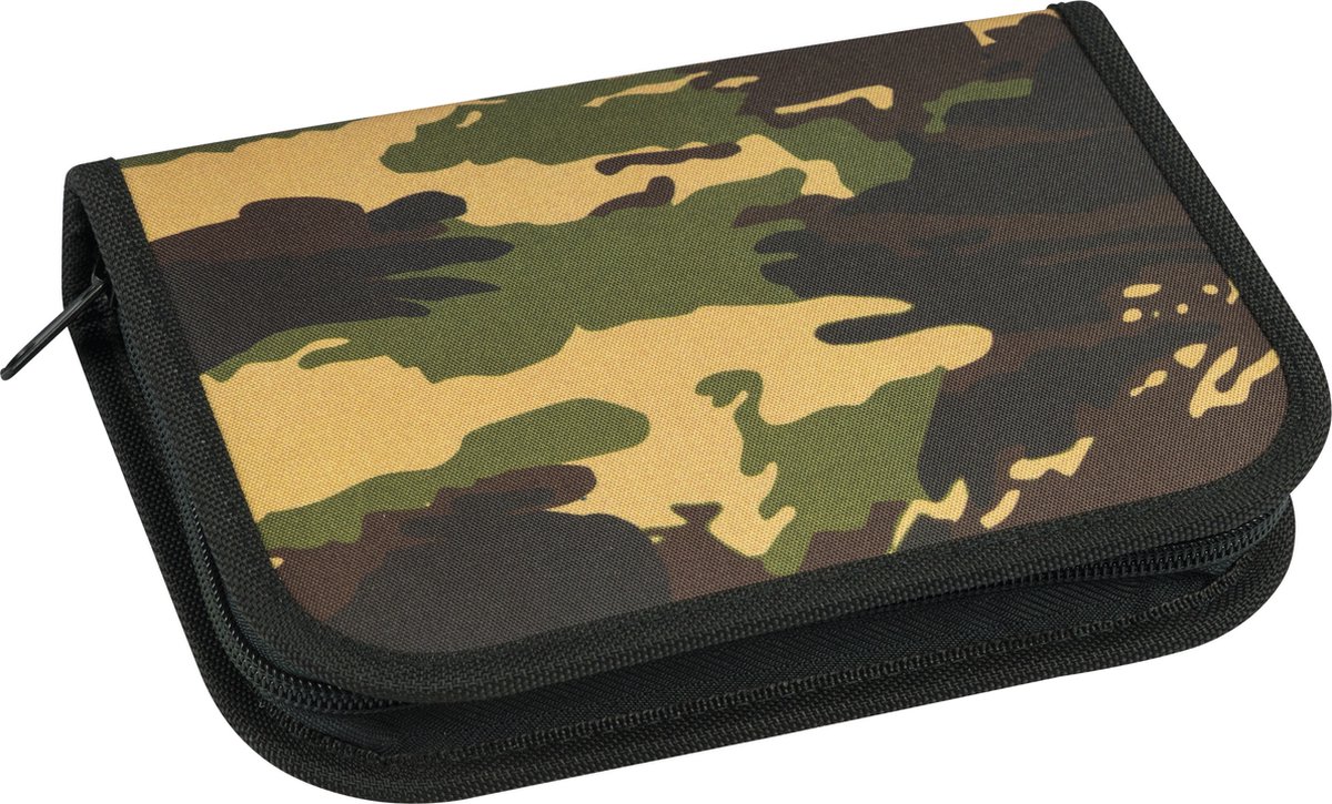 Eberhard Faber etui - gevuld - 32 delig - camouflage groen - EF-577490