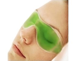 Hot Cold Eye Mask / Heet Koud Gel IJs Oogmasker - Groen - Gelpack tegen donkere kringen onder ogen - Wallen - Koel - Oogzorg - Oogbescherming - Rustgevend