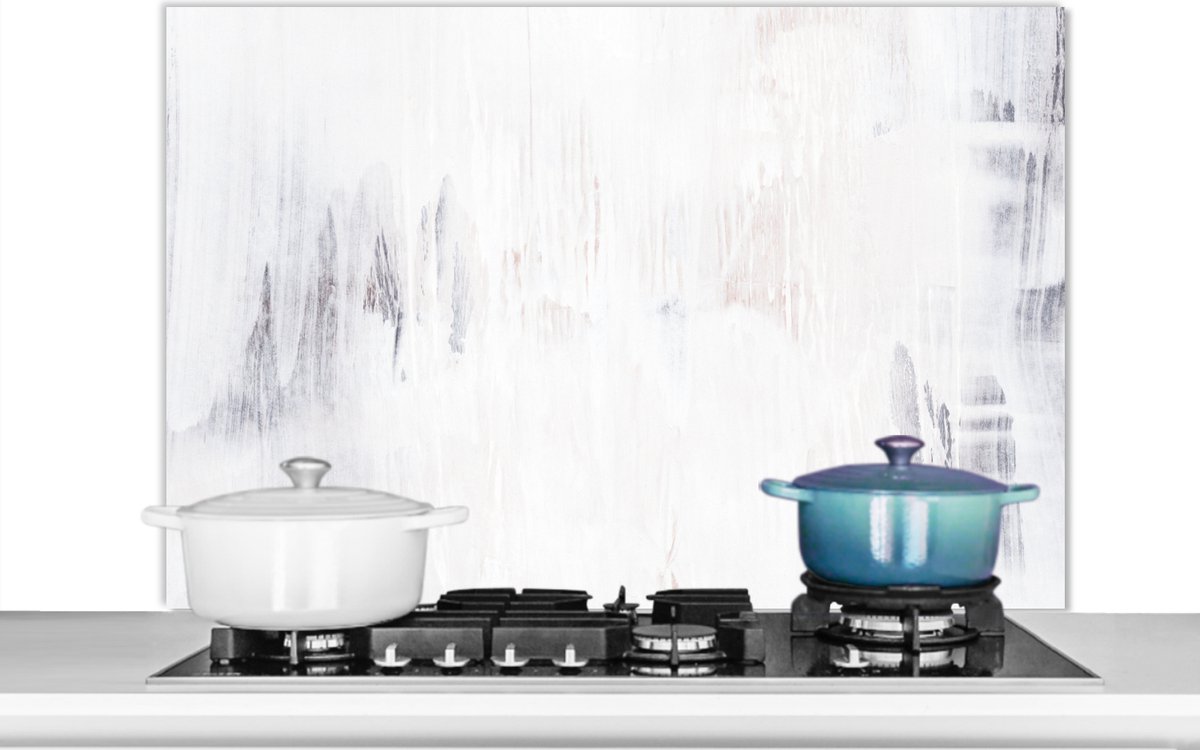 Spatscherm keuken - Verf - Design - Abstract - Spatwand - 100x65 cm - Achterwand keuken - Spatscherm