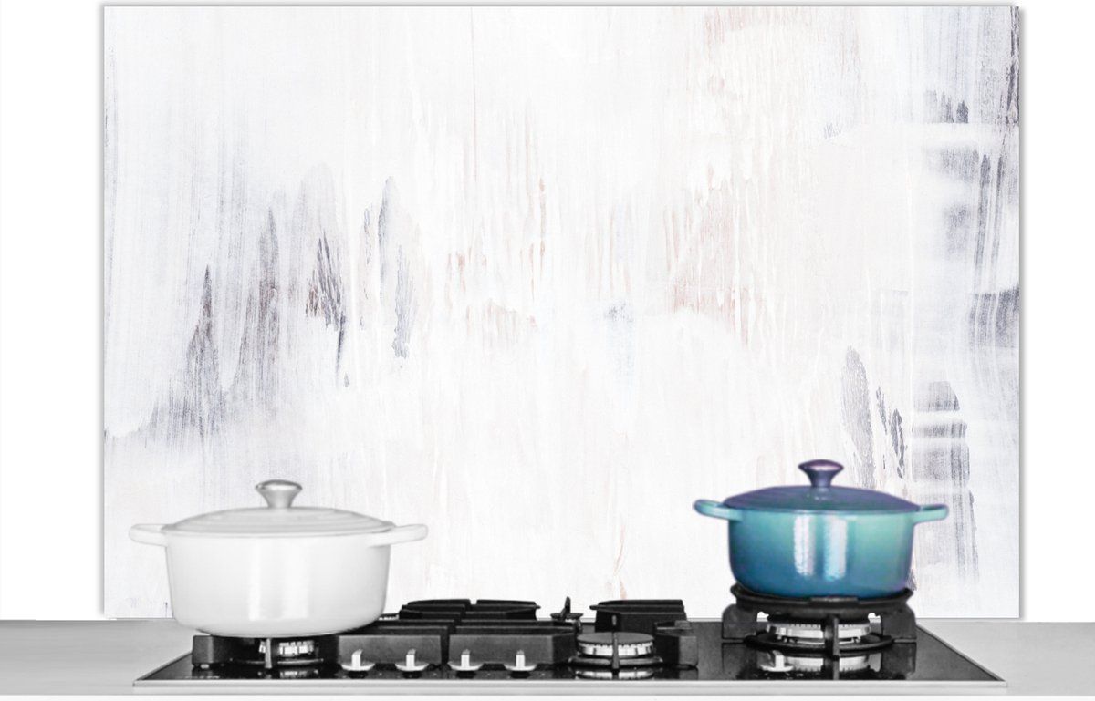 Spatscherm keuken - Verf - Design - Abstract - Spatwand - 120x80 cm - Achterwand keuken - Spatscherm