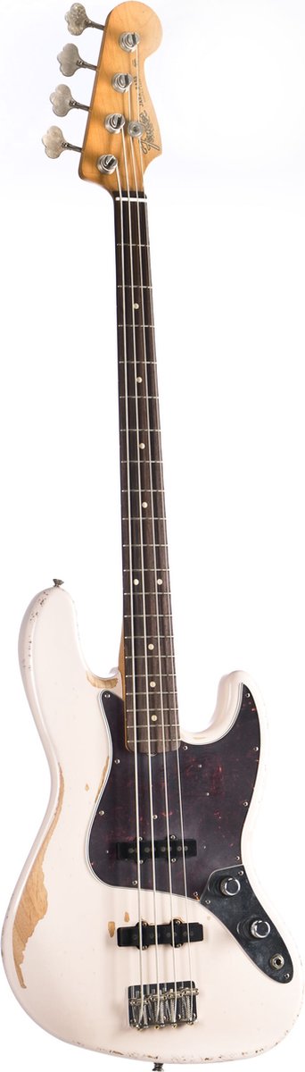 Fender Flea Jazz Bass, Roadworn Shell Pink RW