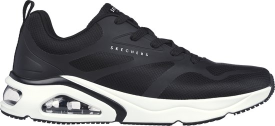 Skechers Tres-Air Uno -Revolution-Airy Heren Sneakers - Zwart - Maat 44