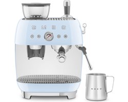 SMEG EGF03PBEU - Espressomachine met geïntegreerde bonenmaler - Pastelblauw