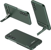 Hoesje met Standaard Kickstand Back Cover Groen Geschikt voor Samsung Galaxy S23