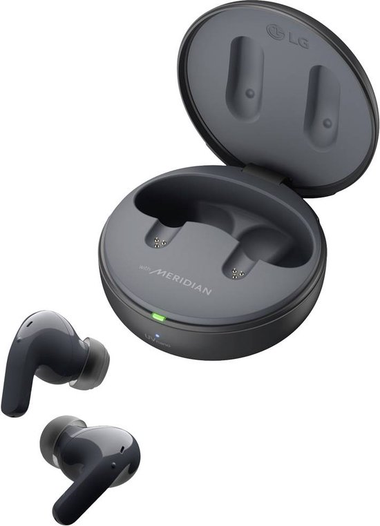 LG Electronics TONE Free DT90Q In Ear oordopjes Bluetooth Stereo Zwart Noise Cancelling, Ruisonderdrukking (microfoon)