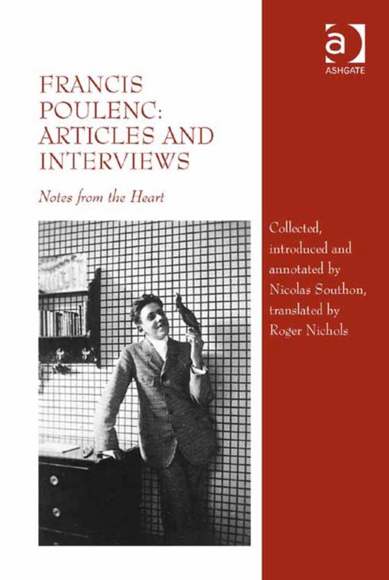 Francis Poulenc, Articles and Interviews - cover