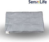 SensoLife SIMPLY - 11kg - 200 x 200cm - 100% coton - Couverture lestée
